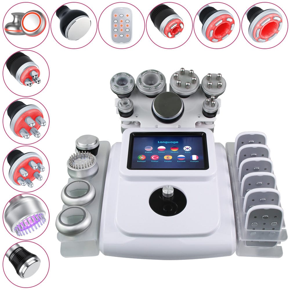 11-in1 80K Ultrasonic Cavitation Machine with Laser