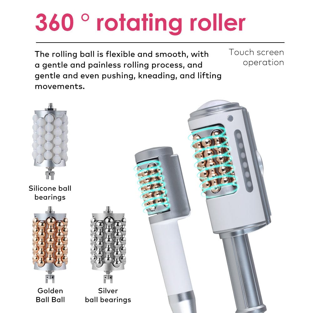 Microvibration & LED Light Therapy Massager Ball Roller Machine