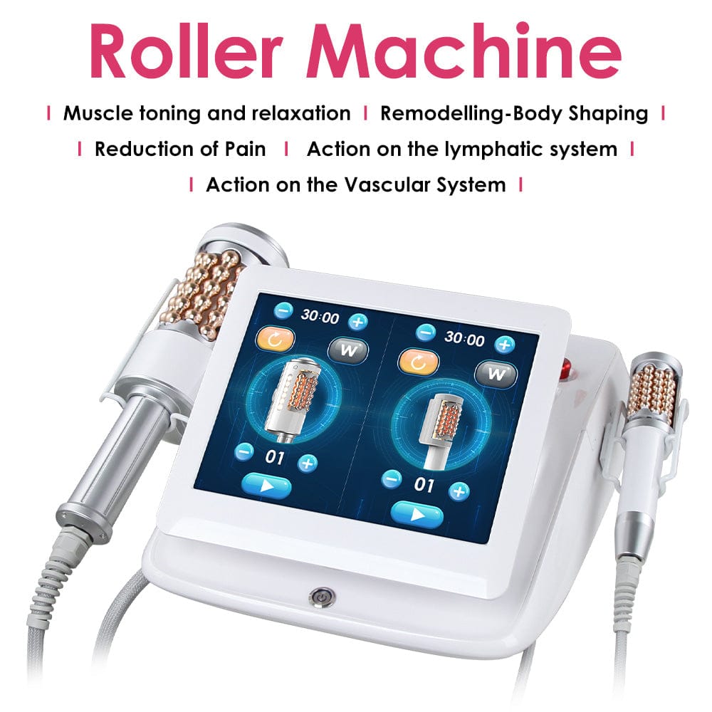 Microvibration & LED Light Therapy Massager Ball Roller Machine
